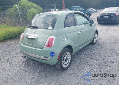 2012 Fiat 500 Lounge from USA, damaged, VIN 3C3CFFCR1CT344330